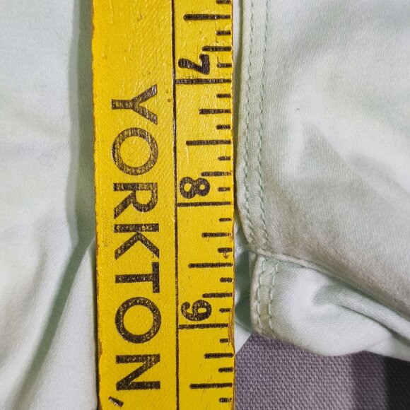 Lady Dutch High Society jeans women's size 28 light mint colour skinny - Picture 10 of 11